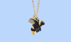 NEW CAMP HOLLOW women's animal pendant necklaces in midas bee